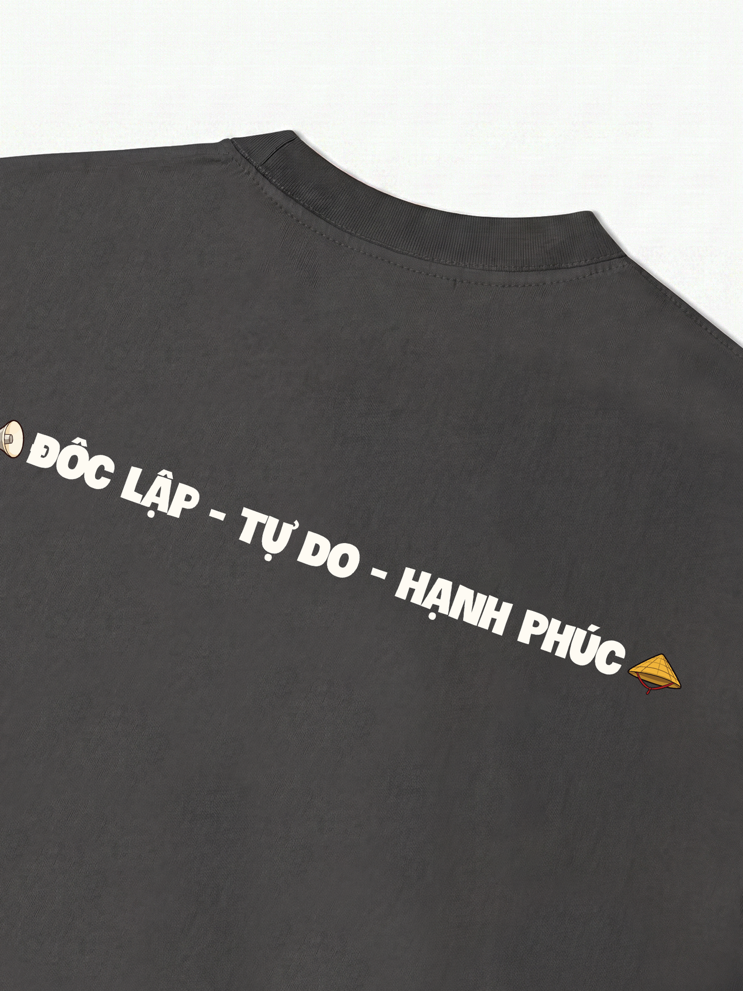 Áo Thun Relaxed Fit Việt Nam Độc Lập Tự Do Hạnh Phúc