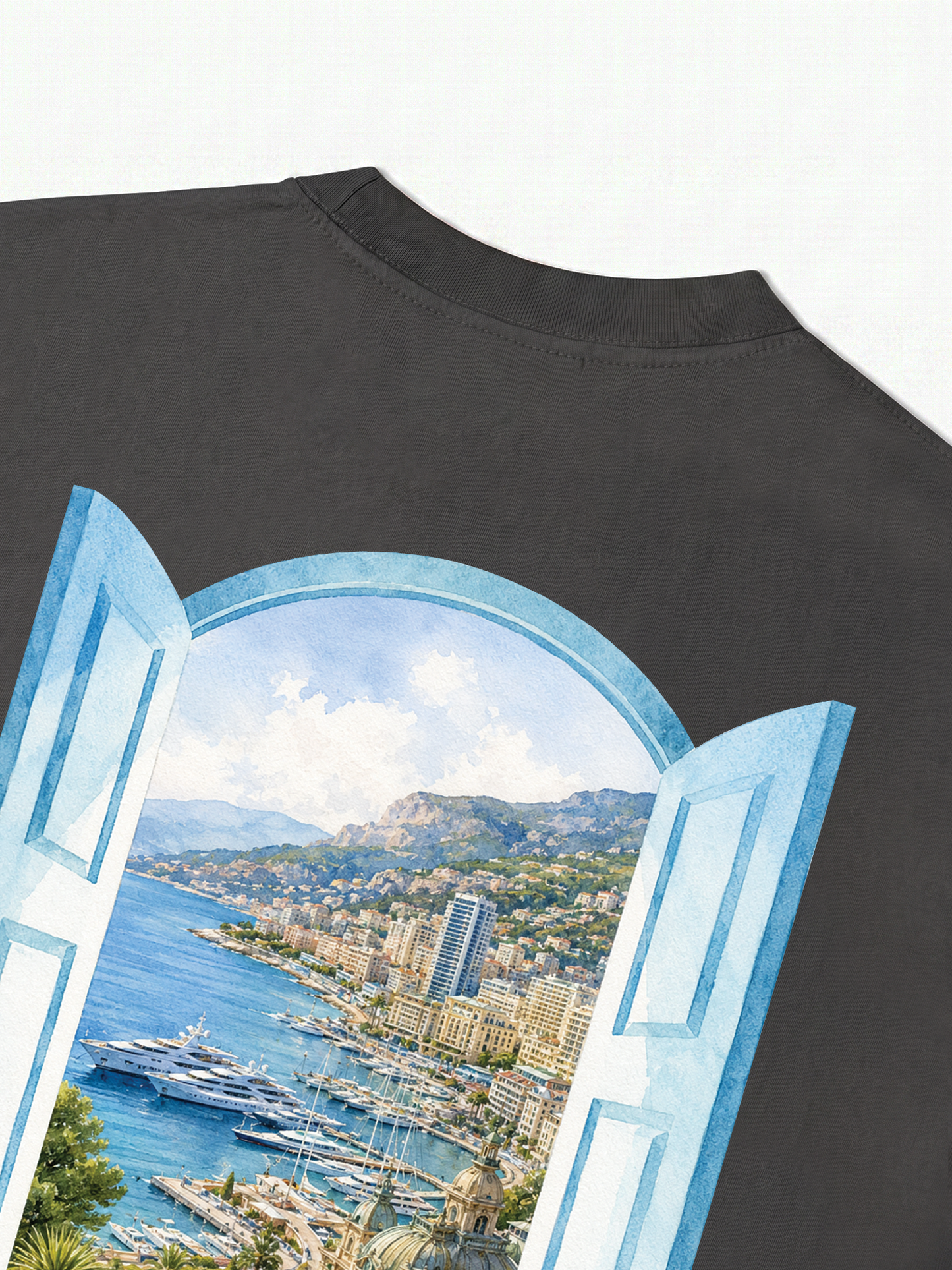 Áo Thun Relaxed Fit Monaco
