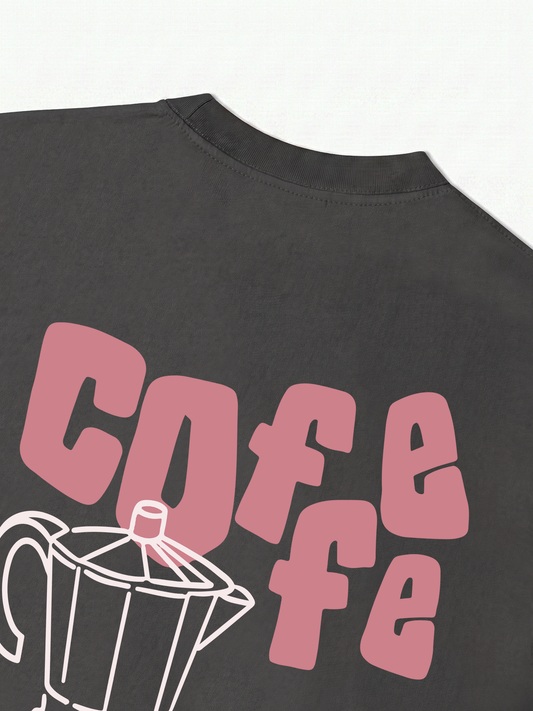Áo Thun Relaxed Fit Coffee Coffee Coffee