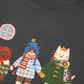 Áo Thun Relaxed Fit 3 Cozy Cats