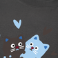 Áo Thun Relaxed Fit Cat Love