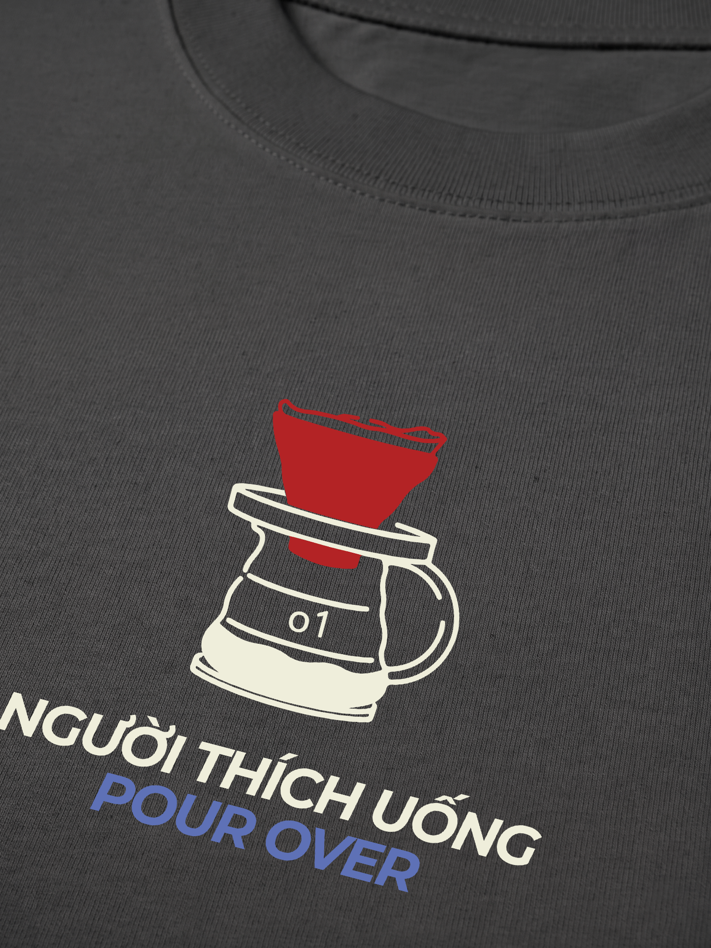 Áo Thun Relaxed Fit Người Thích Uống Pour Over