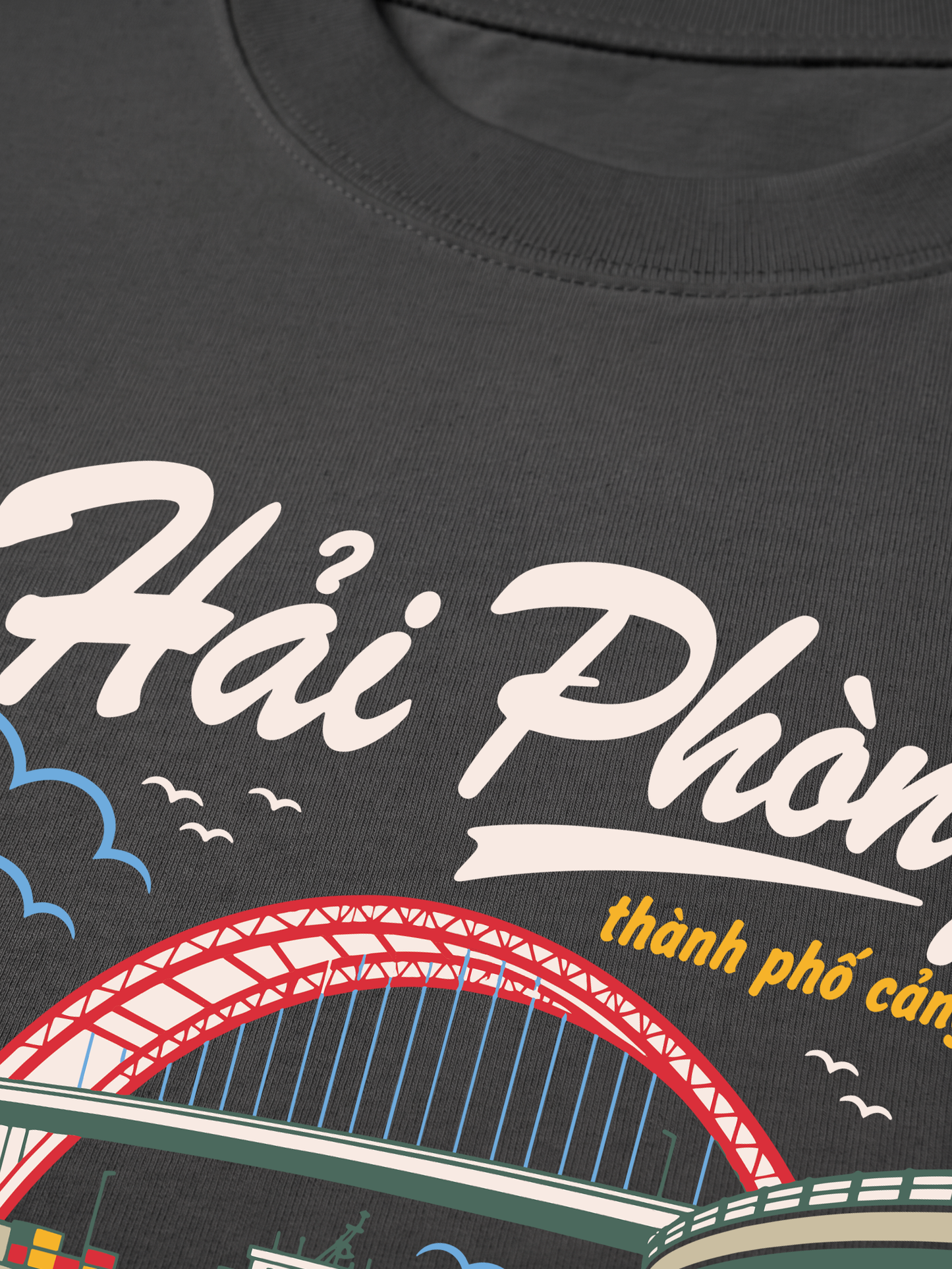 Áo Thun Relaxed Fit Hải Phòng Thành Phố Cảng
