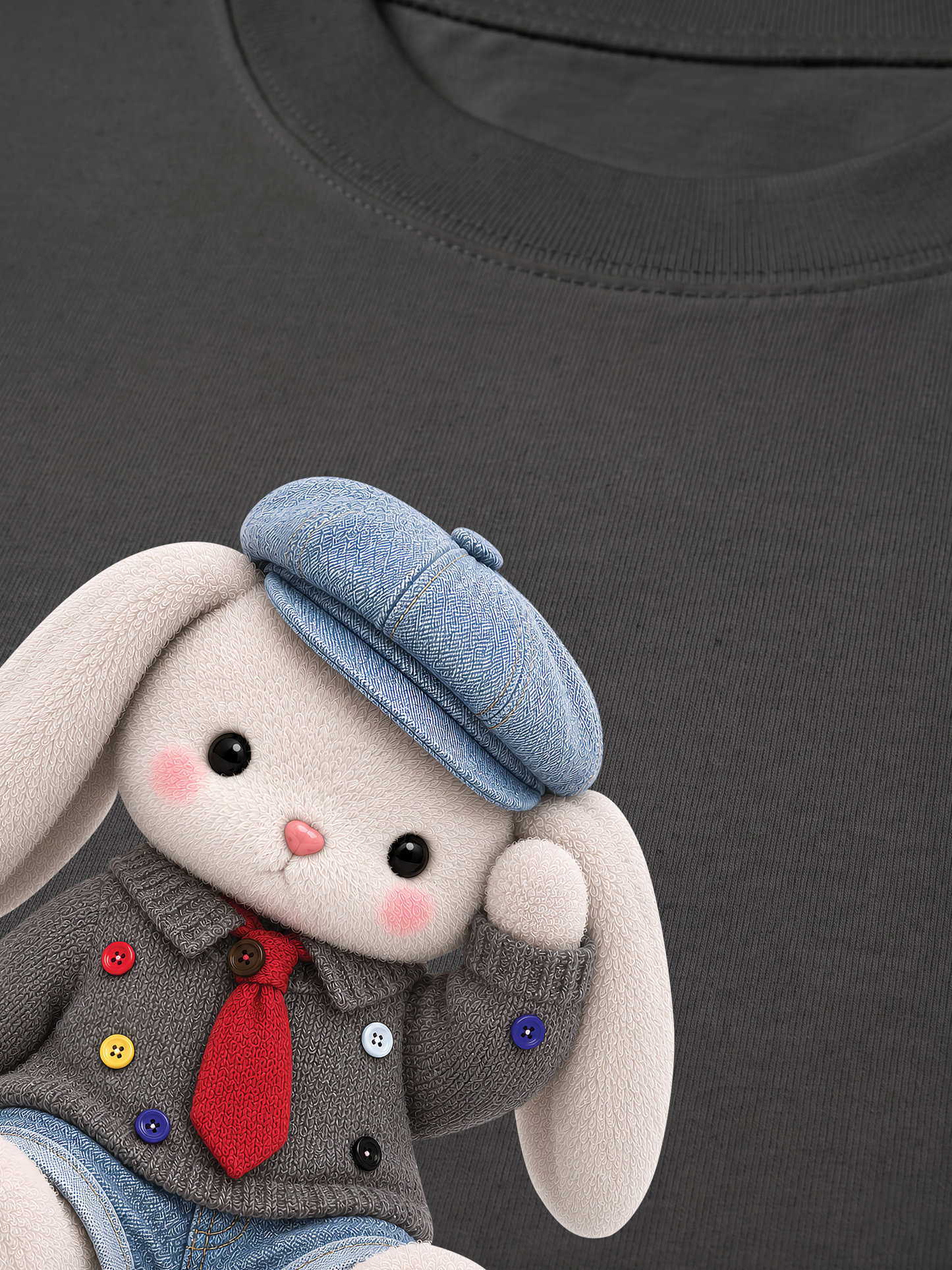 Áo Thun Relaxed Fit Swag Bunny