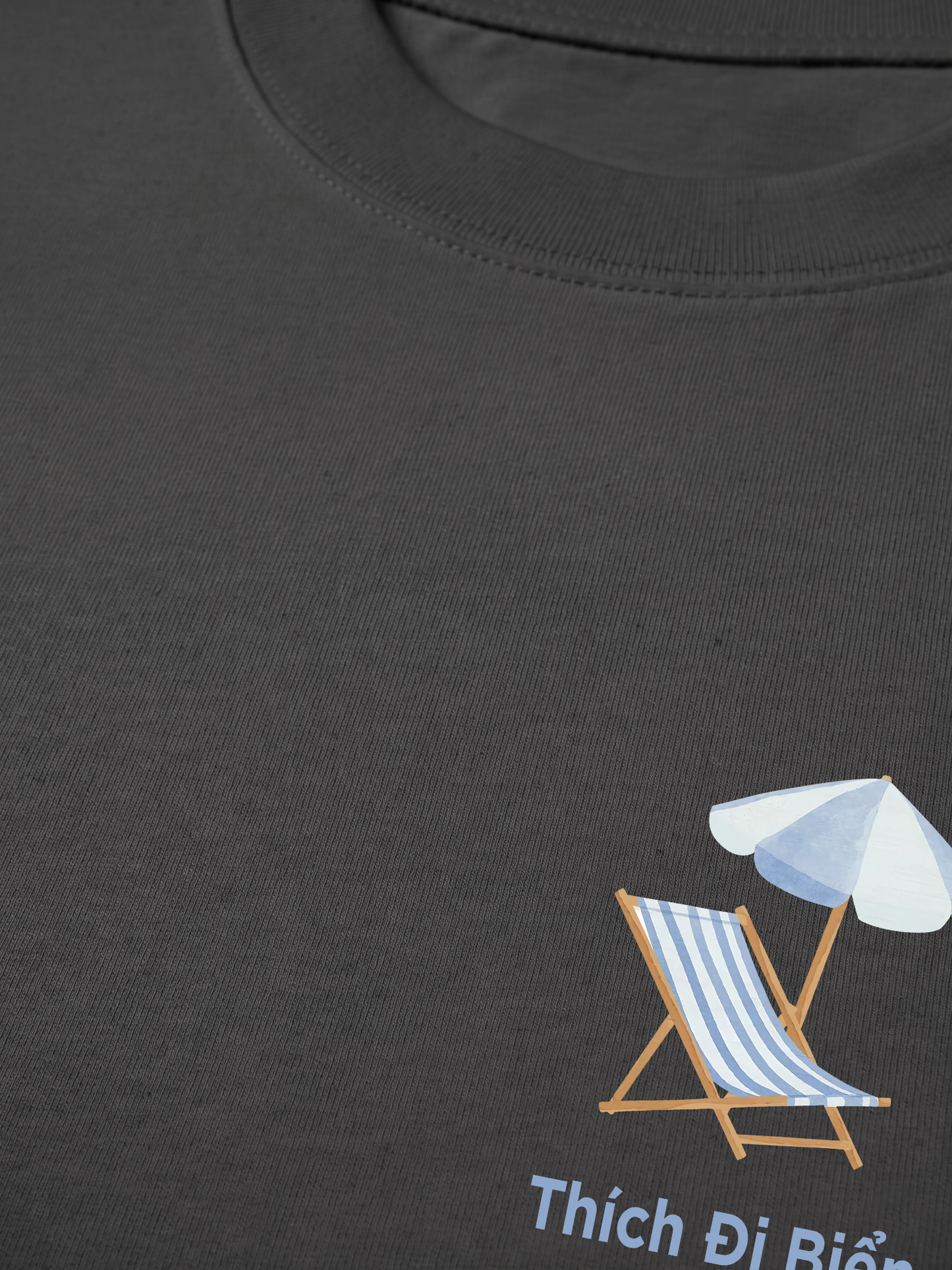 Áo Thun Relaxed Fit Thích Đi Biển