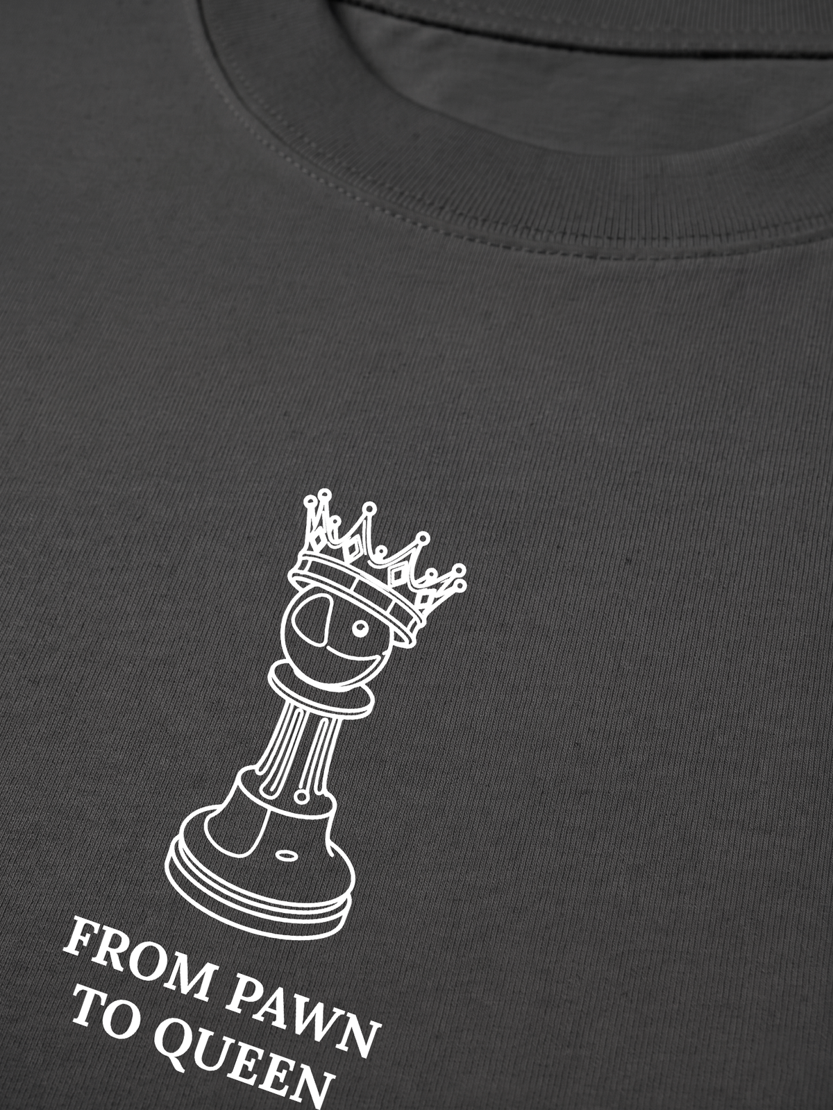 Áo Thun Relaxed Fit From Pawn To Queen