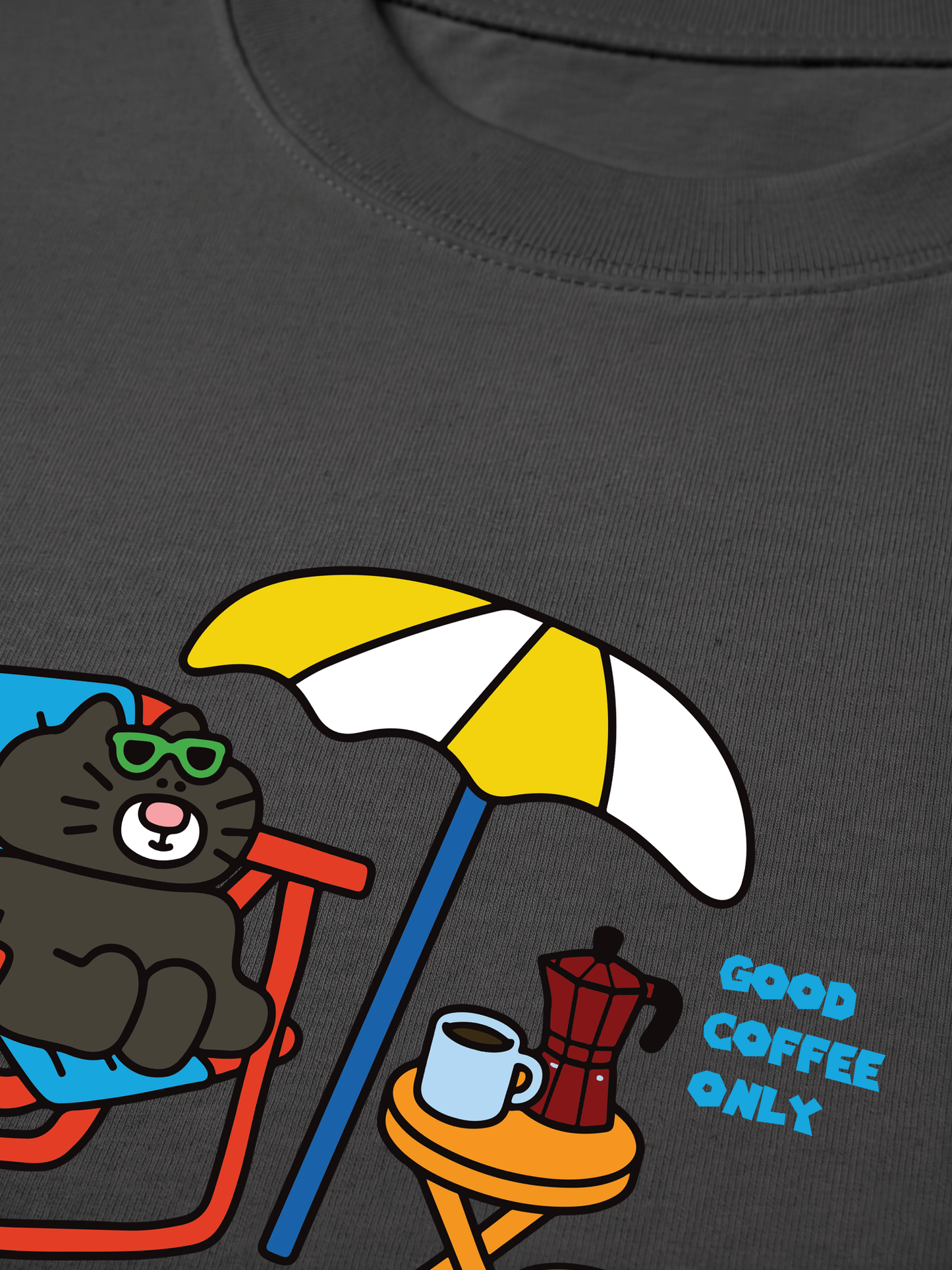 Áo Thun Relaxed Fit Good Coffee Only