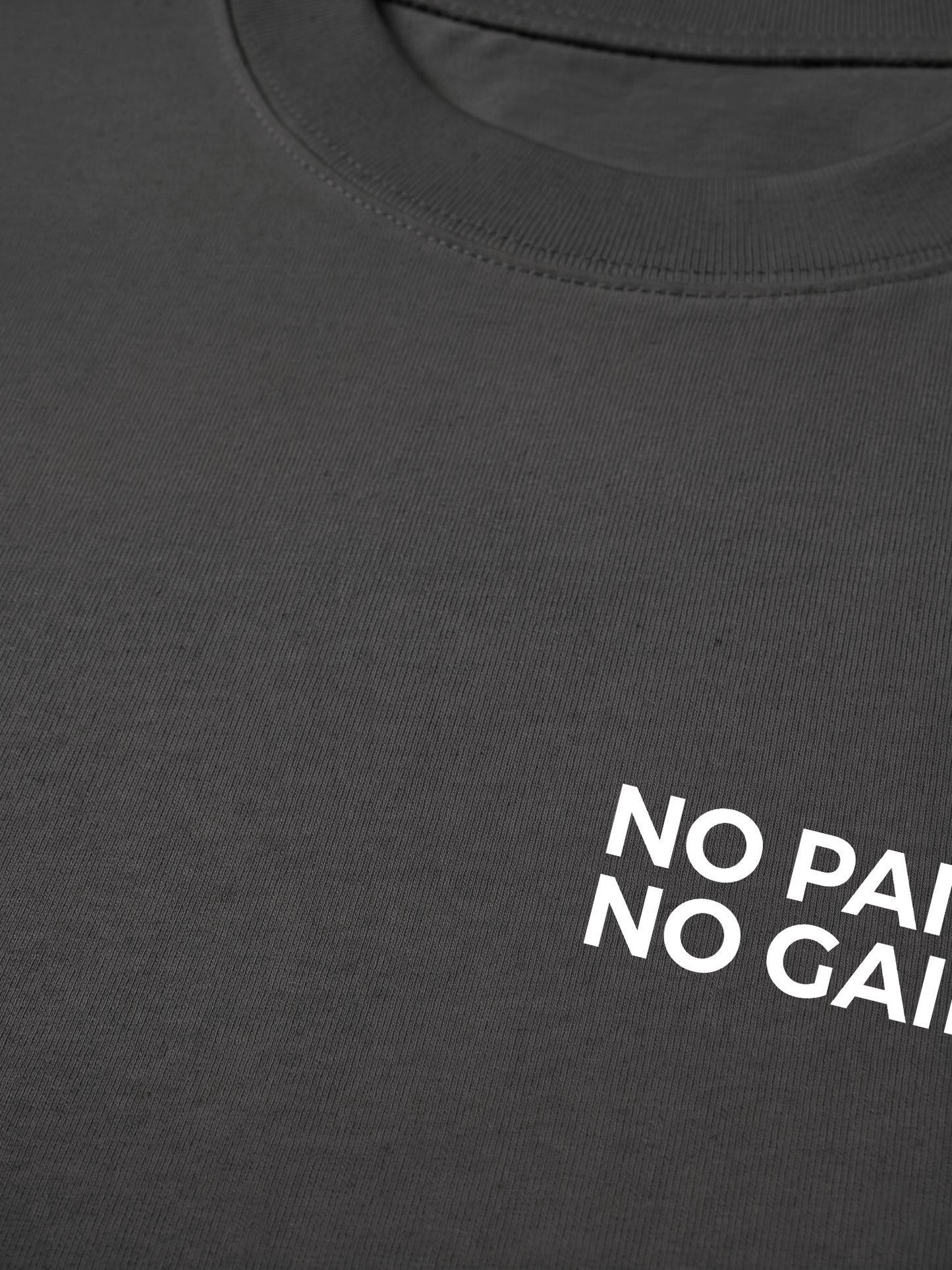 Áo Thun Relaxed Fit No Pain No Gain