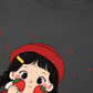Áo Thun Relaxed Fit Dolly Girl Cute Strawberry Girl