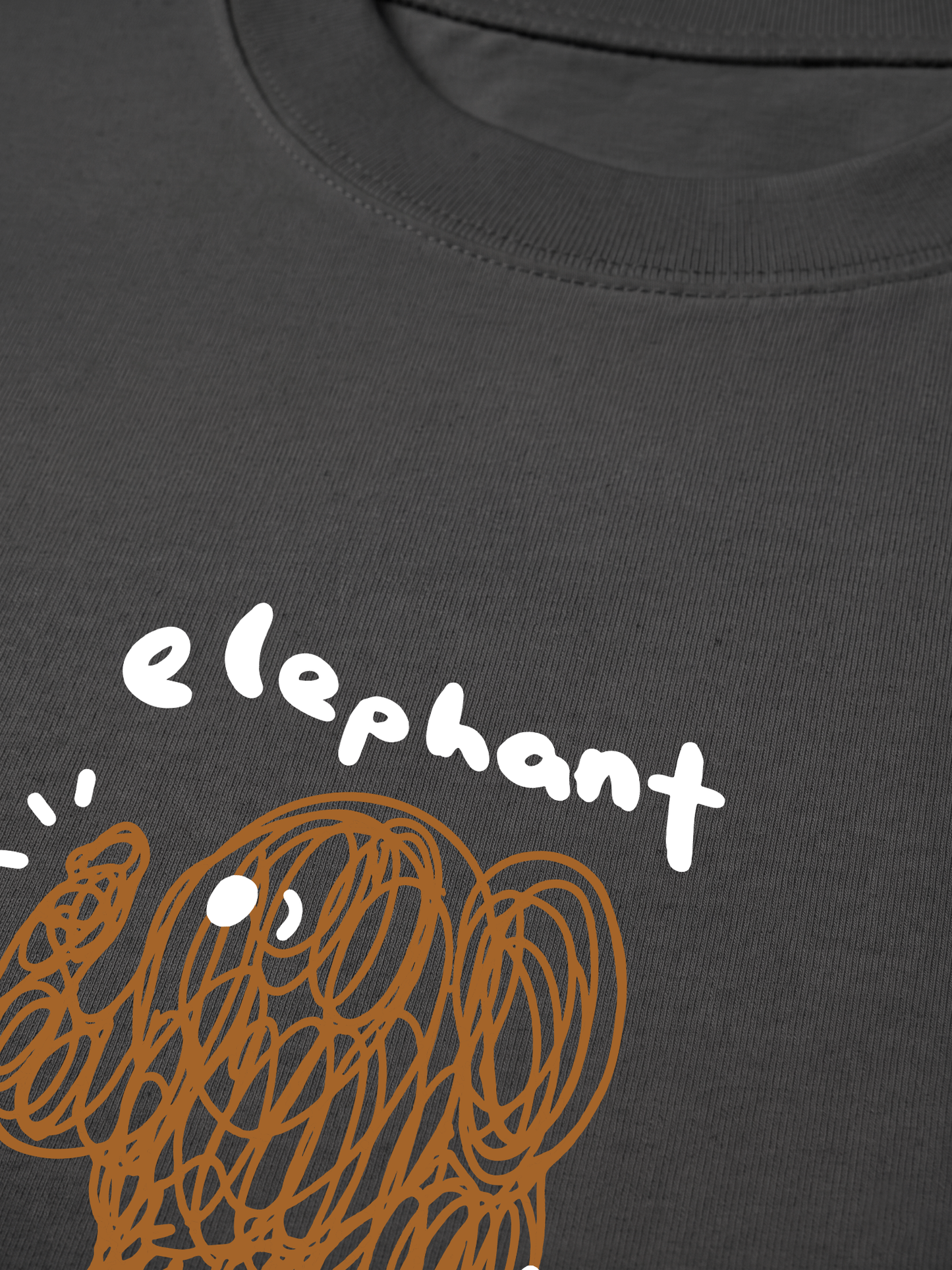 Áo Thun Relaxed Fit Cute Elephant