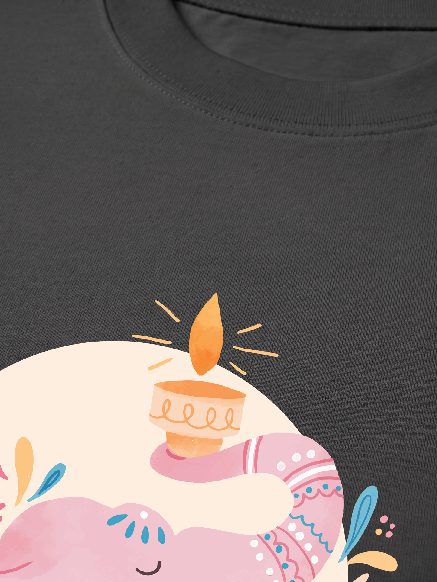 Áo Thun Relaxed Fit Floral Wish Elephant