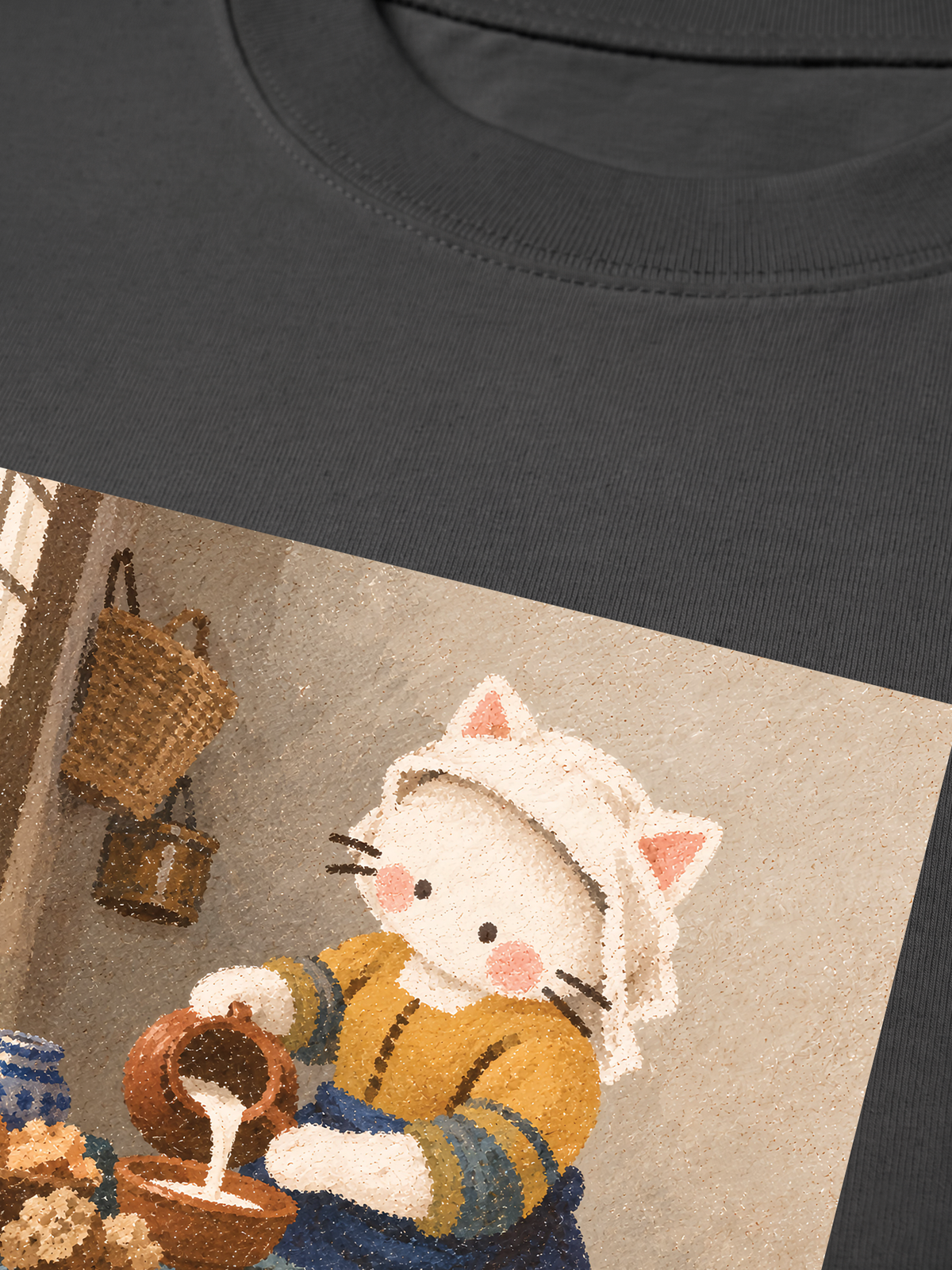 Áo Thun Relaxed Fit The Milkcat
