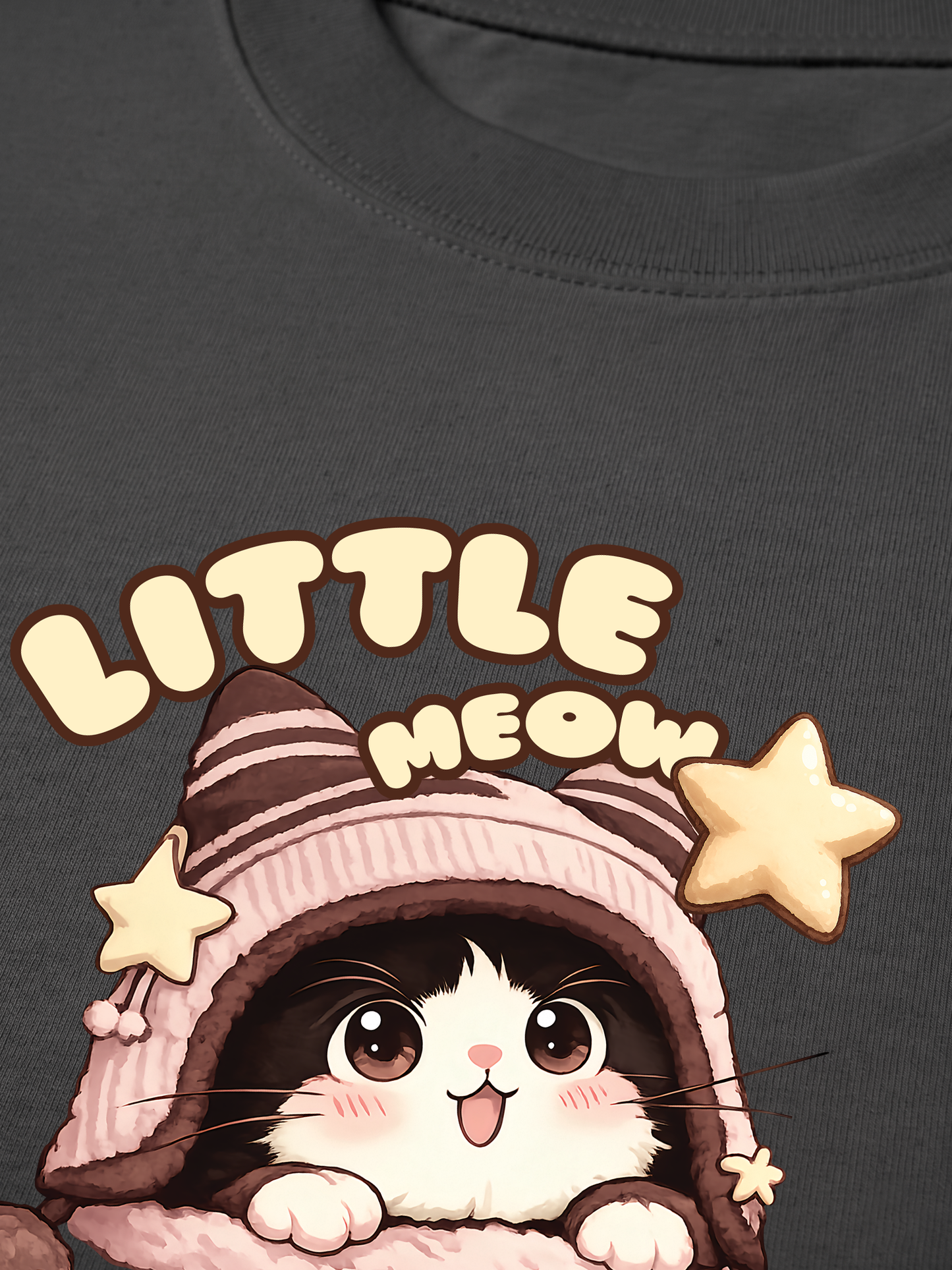 Áo Thun Relaxed Fit Little Meow
