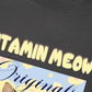 Áo Thun Relaxed Fit Cutie Vitamin Meow Yellow Flower