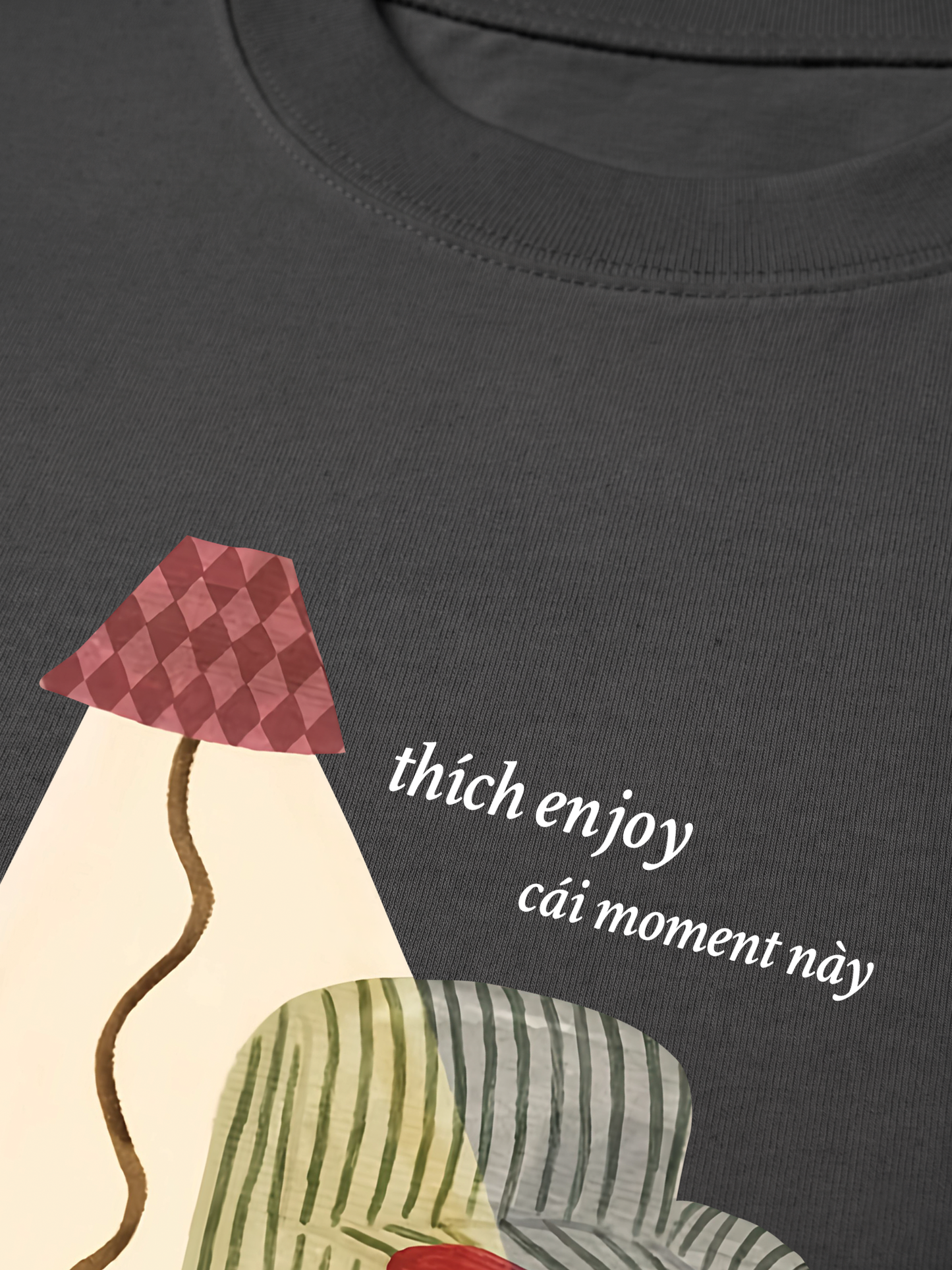 Áo Thun Relaxed Fit Thích Enjoy Cái Moment Này