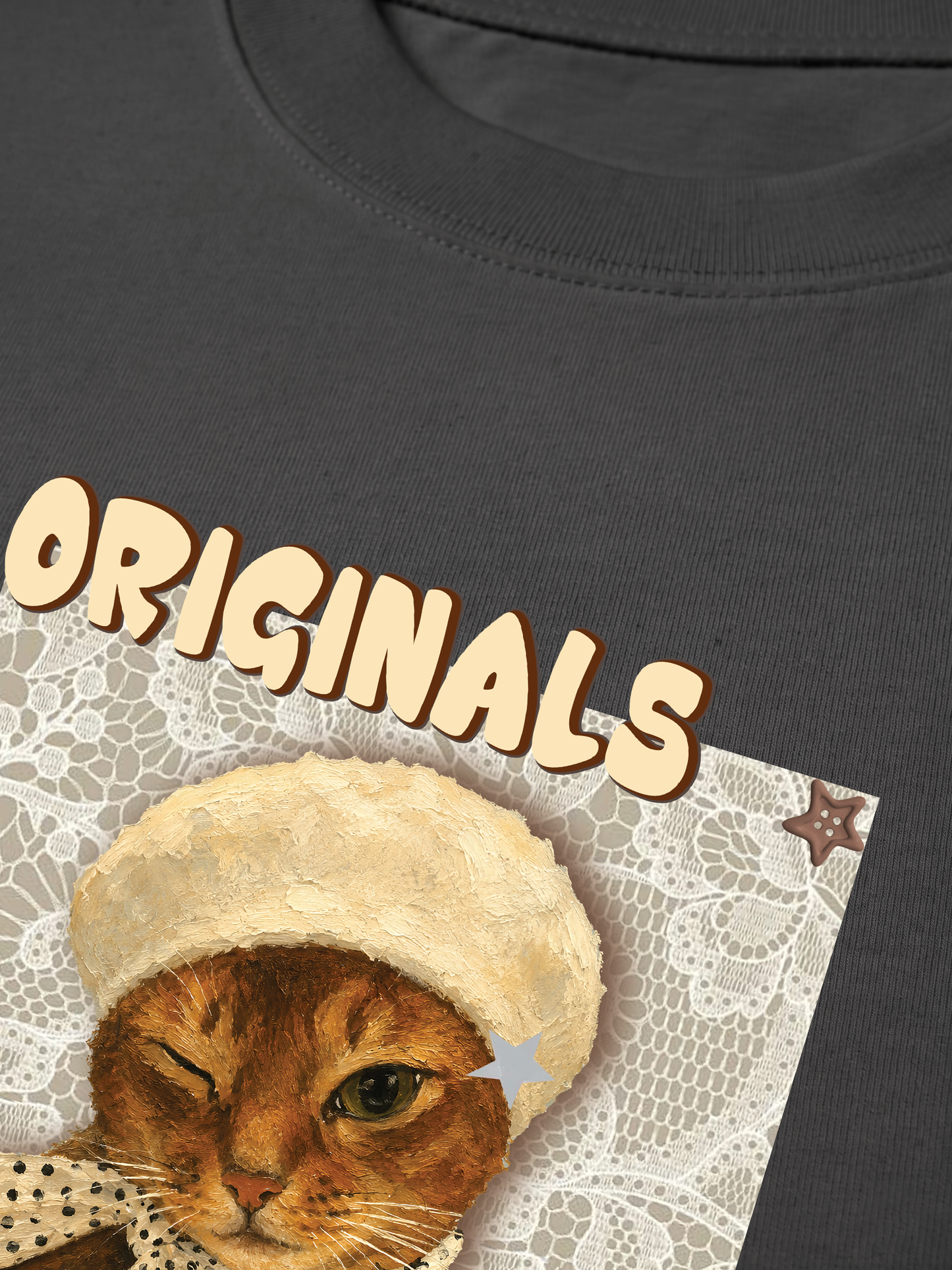 Áo Thun Relaxed Fit Originals Angle Meow