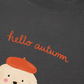 Áo Thun Relaxed Fit Hello Autumn Puppy