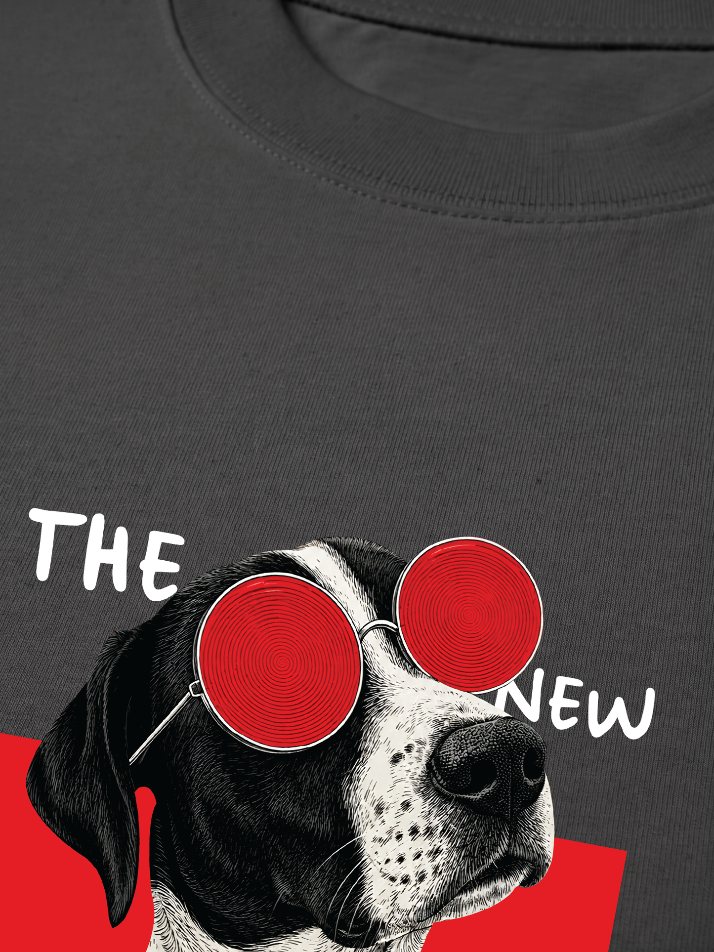 Áo Thun Relaxed Fit Dog Vision