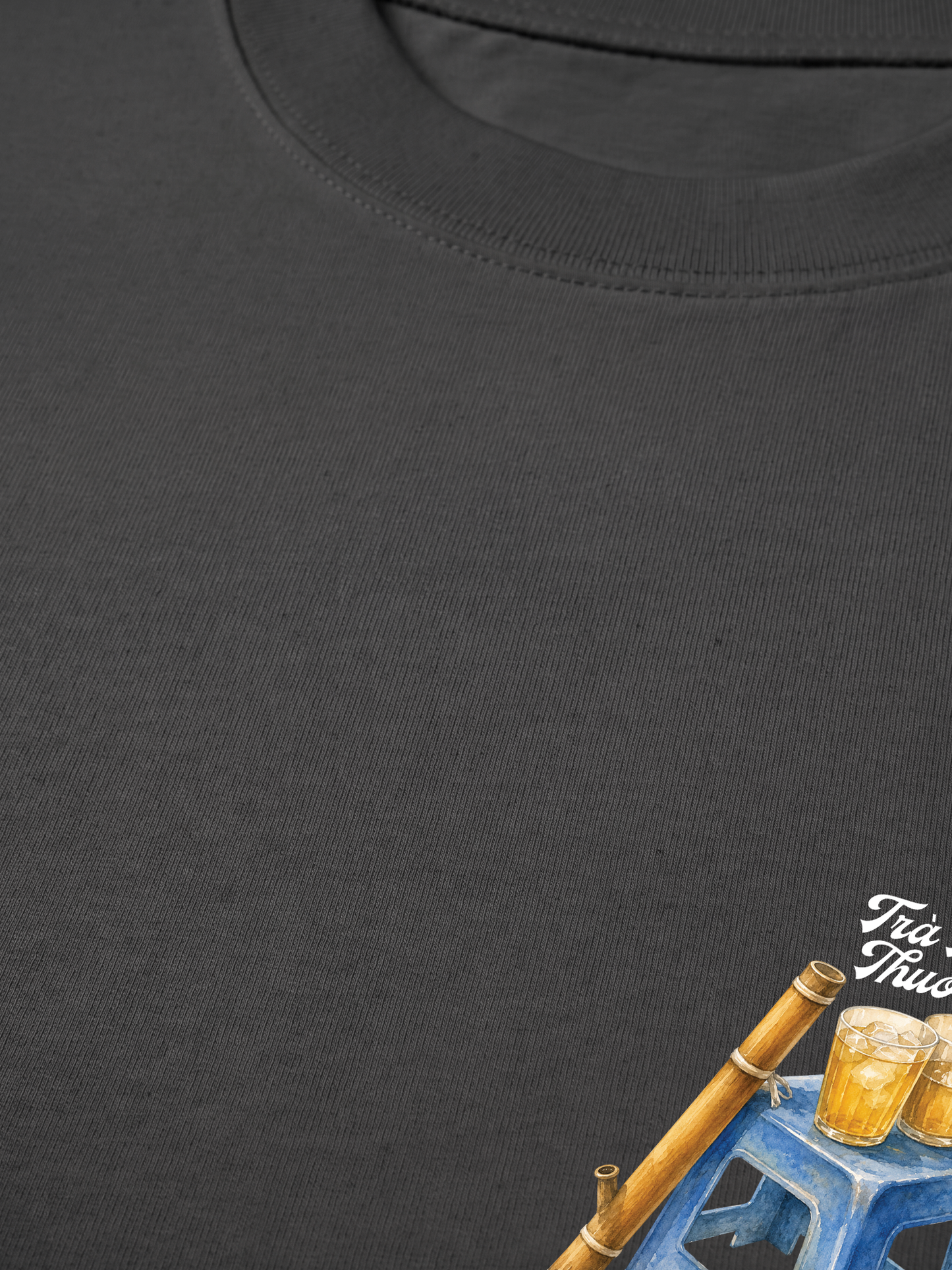 Áo Thun Relaxed Fit Trà Đá Thuốc Lào