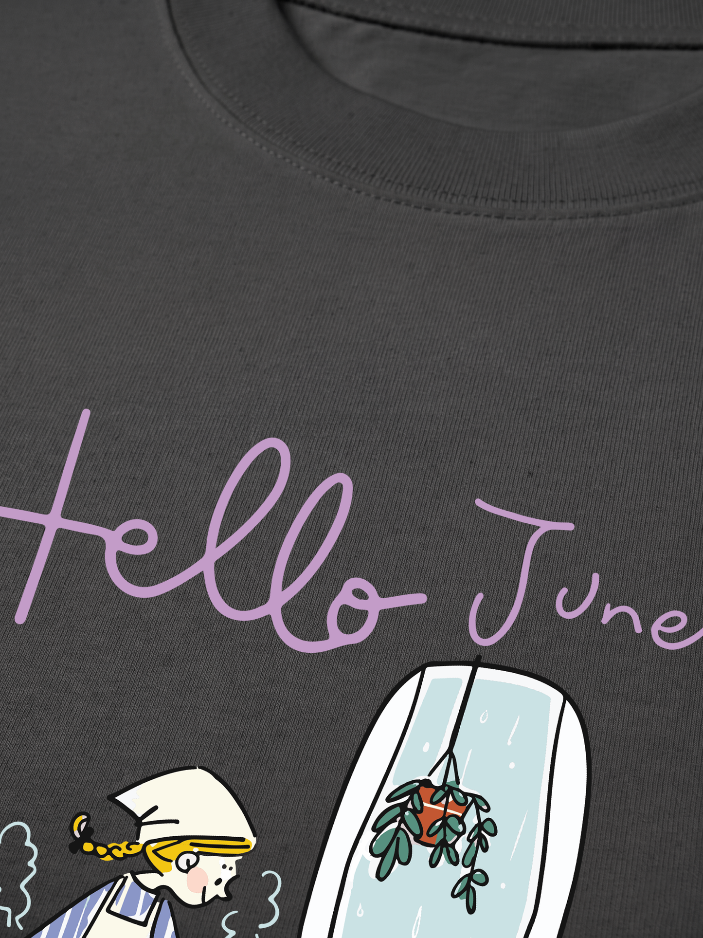 Áo Thun Relaxed Fit Hello June