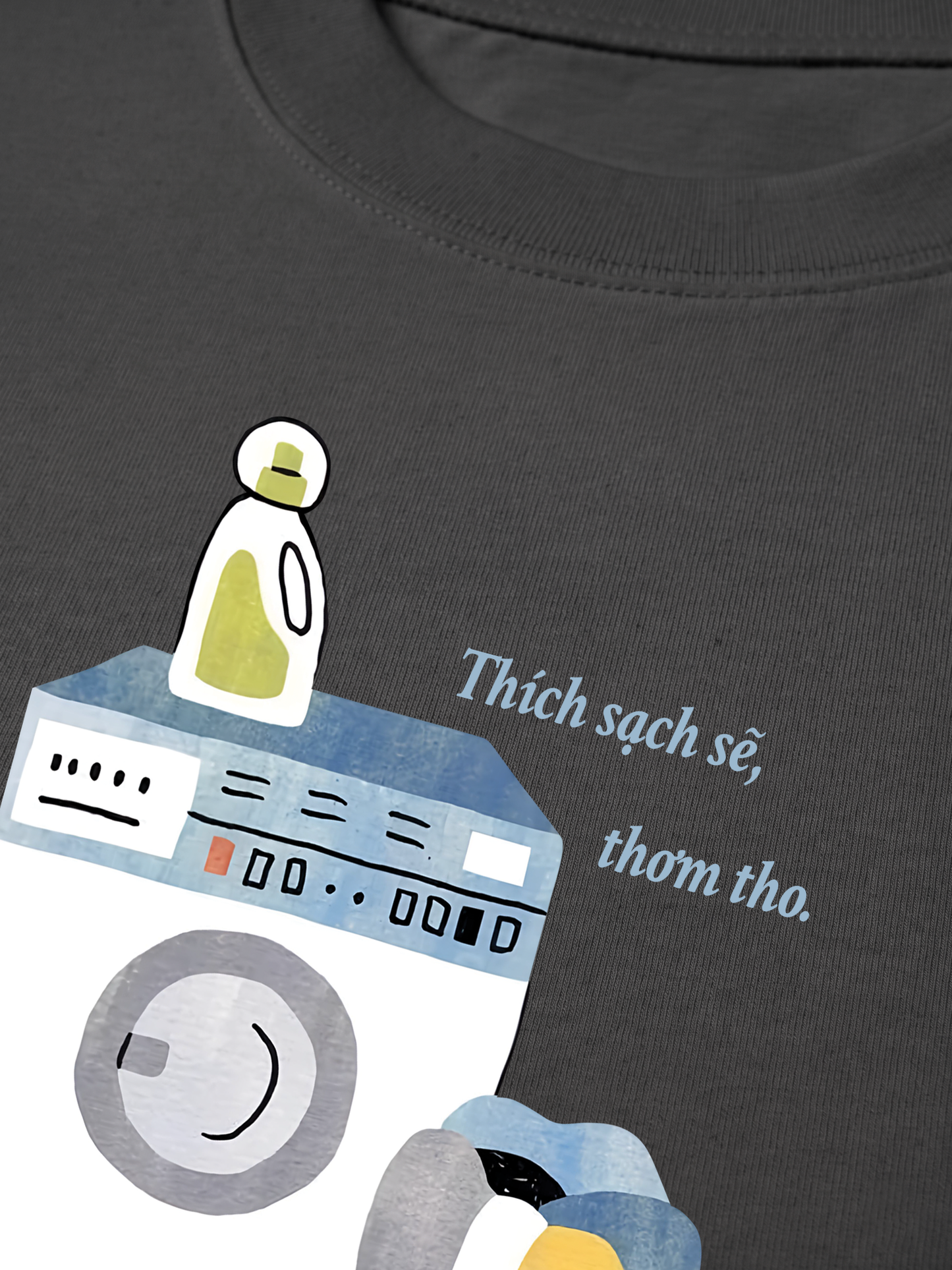 Áo Thun Relaxed Fit Thích Sạch Sẽ Thơm Tho