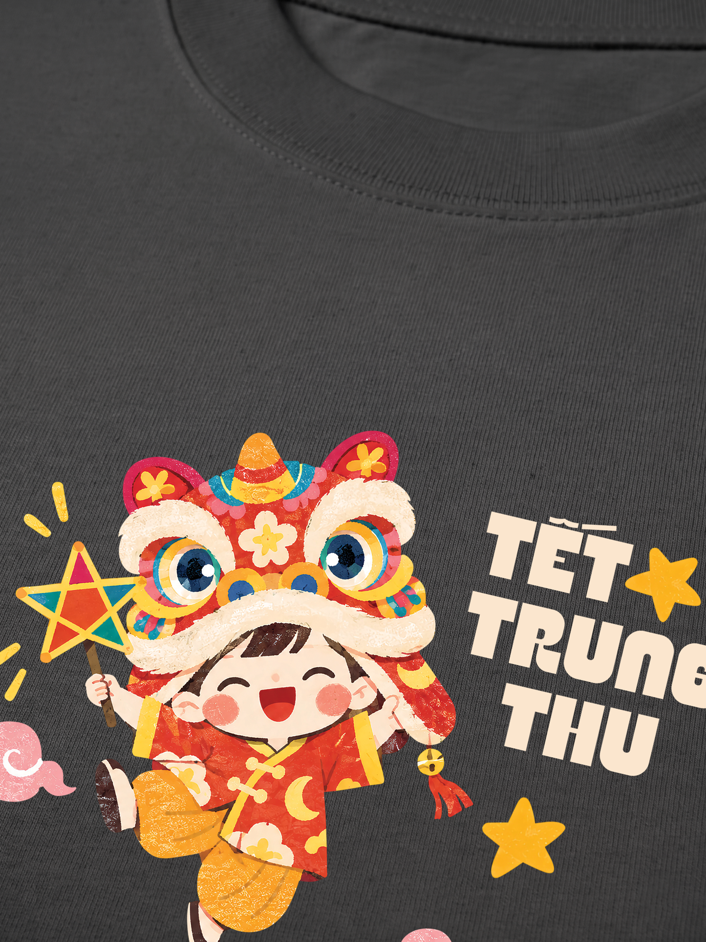 Áo Thun Relaxed Fit Tết Trung Thu
