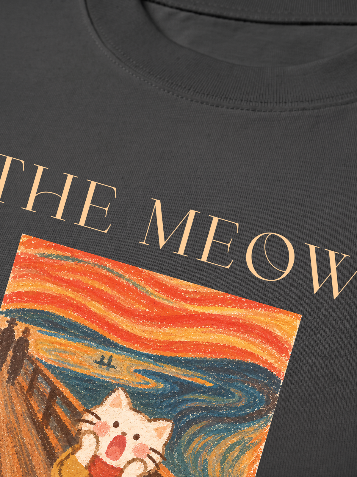 Áo Thun Relaxed Fit The Meow