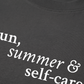 Áo Thun Relaxed Fit Sun Summer & Self Care