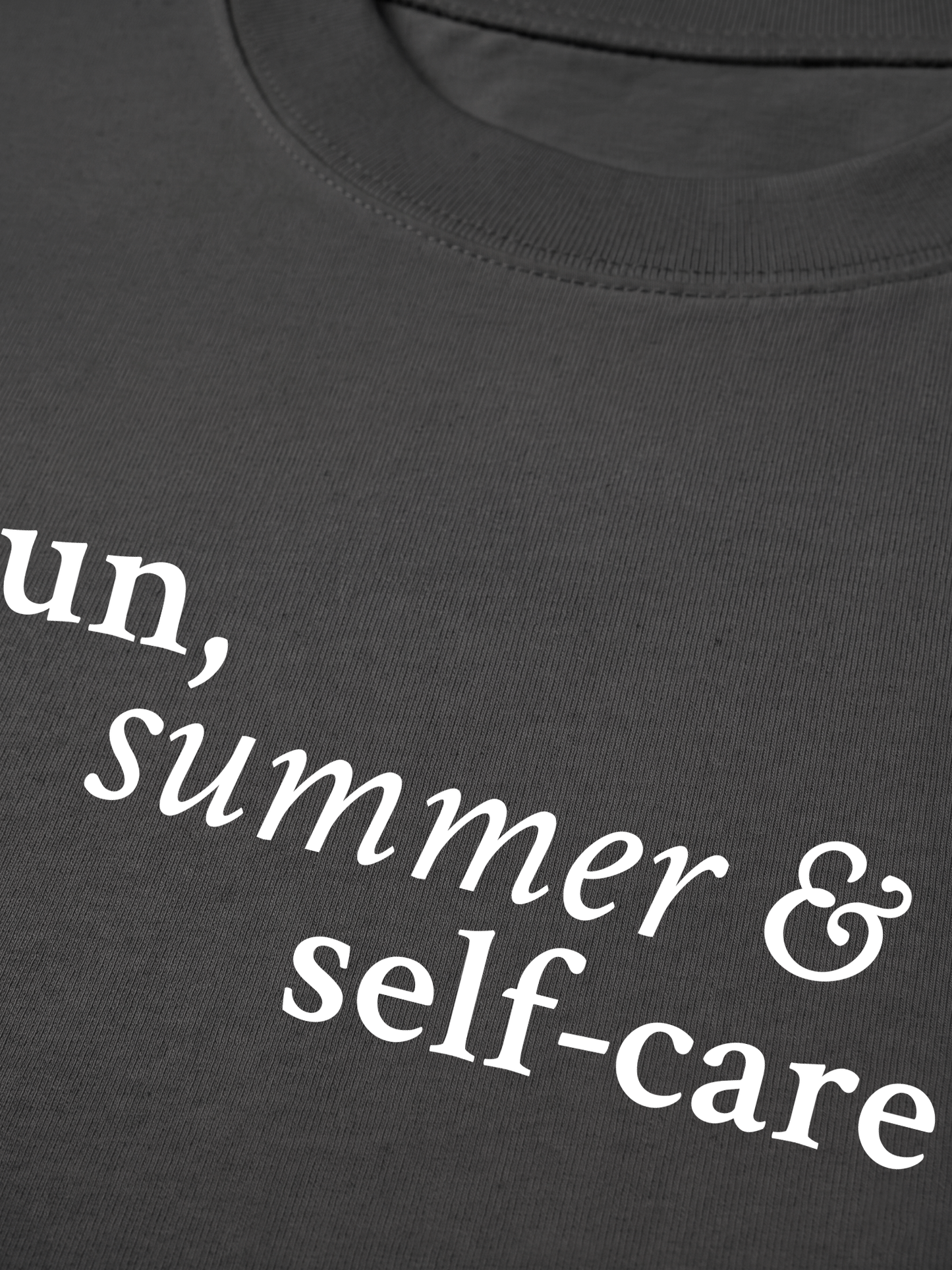 Áo Thun Relaxed Fit Sun Summer & Self Care