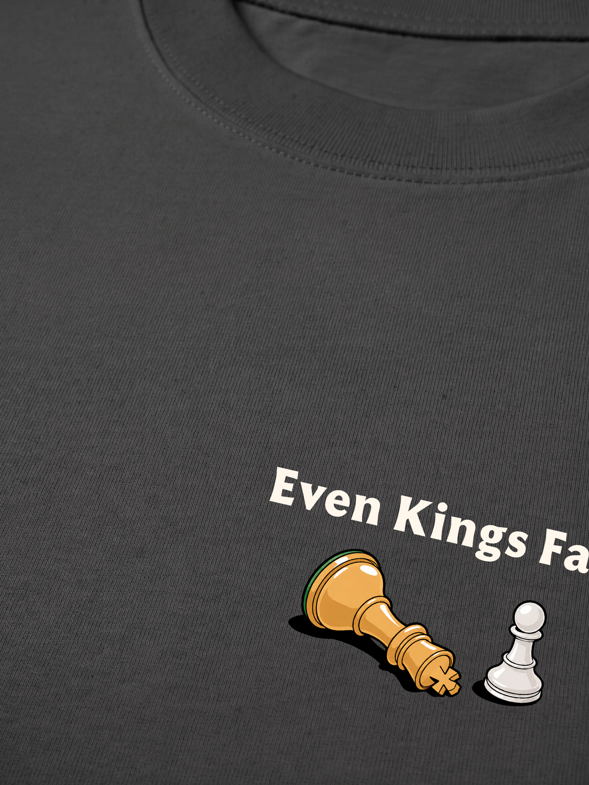 Áo Thun Relaxed Fit Even Kings Fall