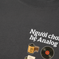 Áo Thun Relaxed Fit Người Chơi Hệ Analog