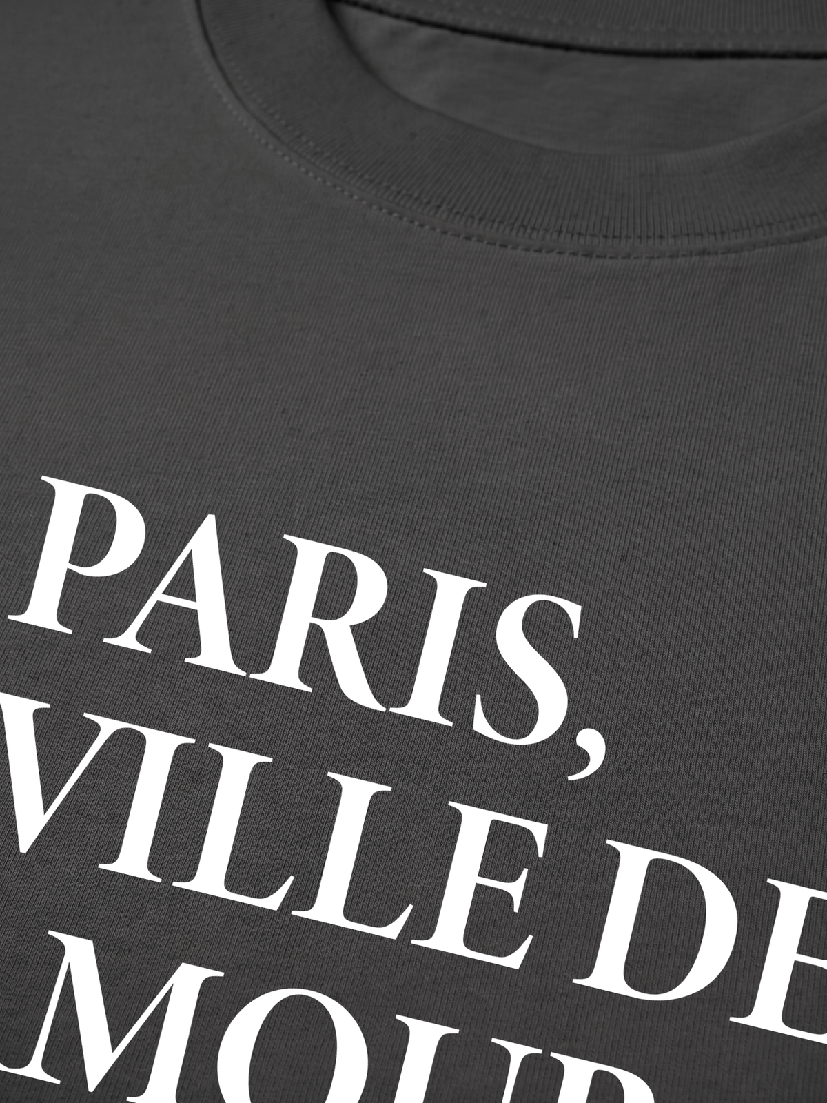 Áo Thun Relaxed Fit Paris La Ville De L'Amour