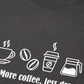 Áo Thun Relaxed Fit More Coffee, Less Drama