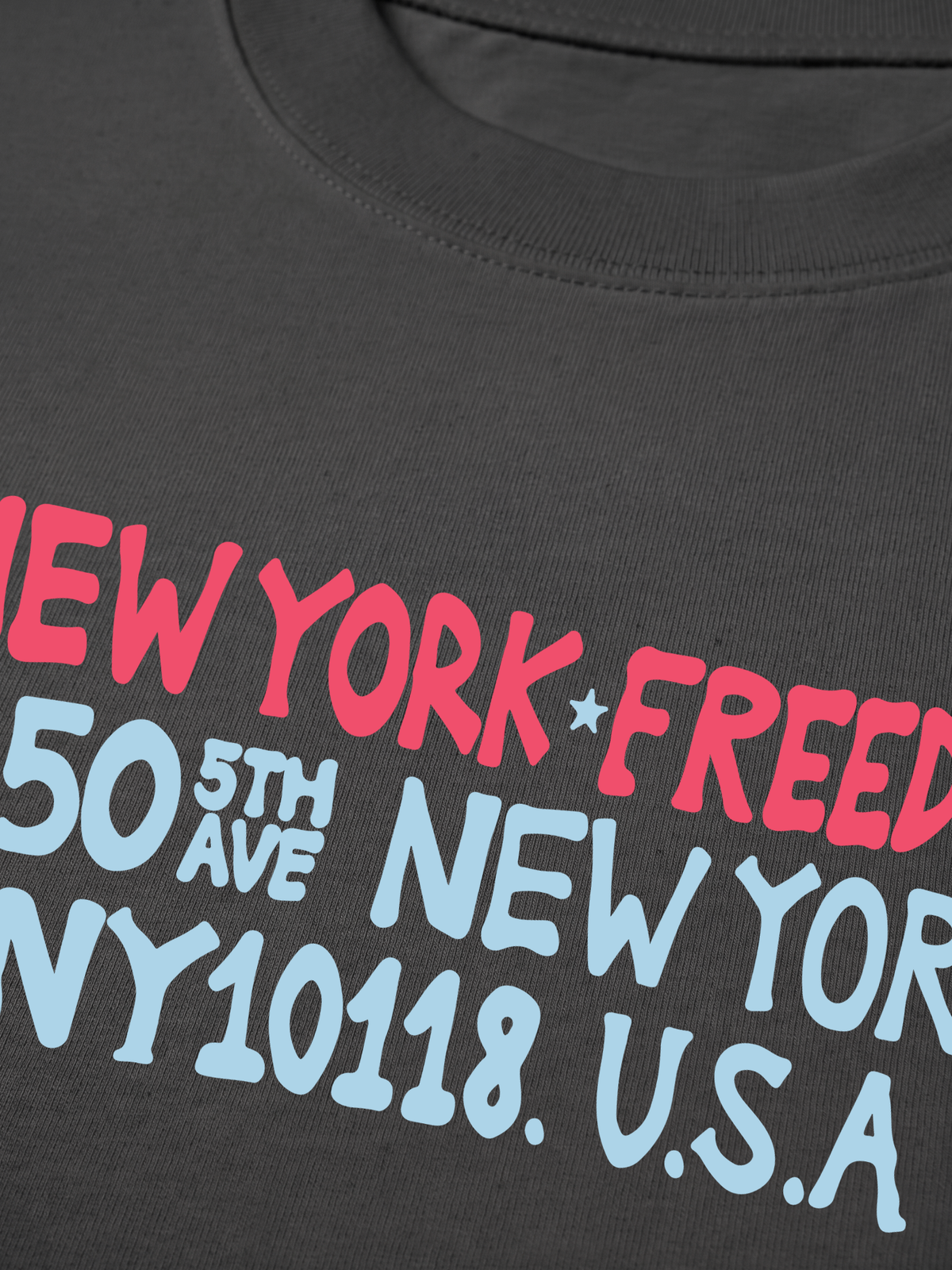 Áo Thun Relaxed Fit New York Freedom