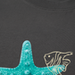 Áo Thun Relaxed Fit  Blue Tiffany Starfish