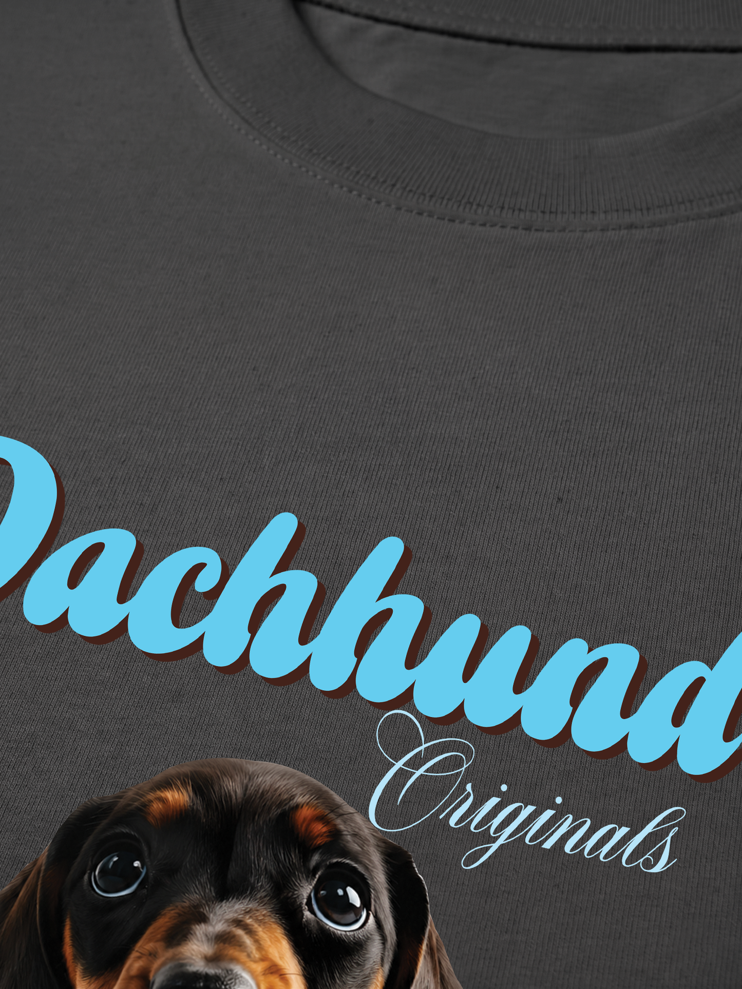 Áo Thun Relaxed Fit Originals Couple Dachhund