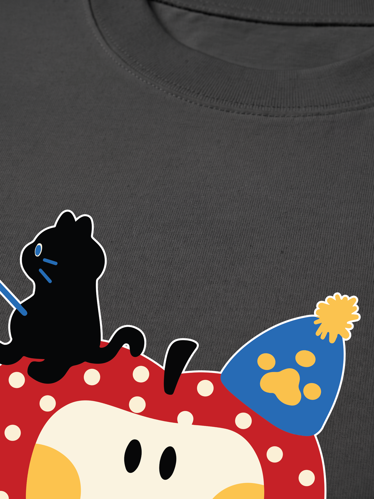 Áo Thun Relaxed Fit Le Petit Pêcheur Meow