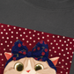 Áo Thun Relaxed Fit Red Fish Meow