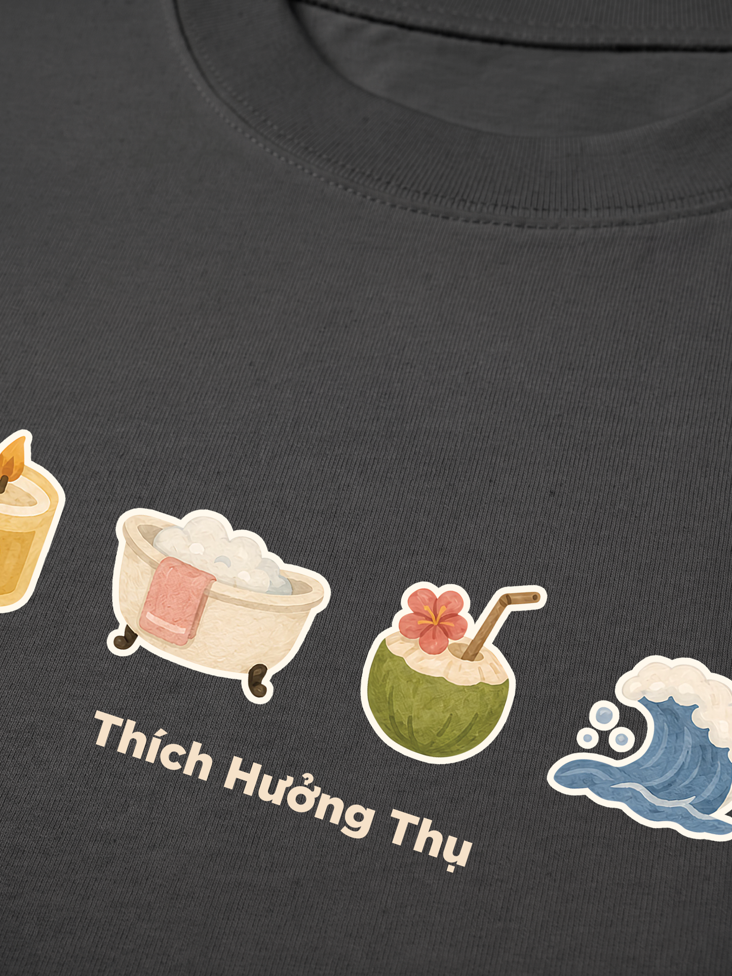Áo Thun Relaxed Fit Thích Hưởng Thụ