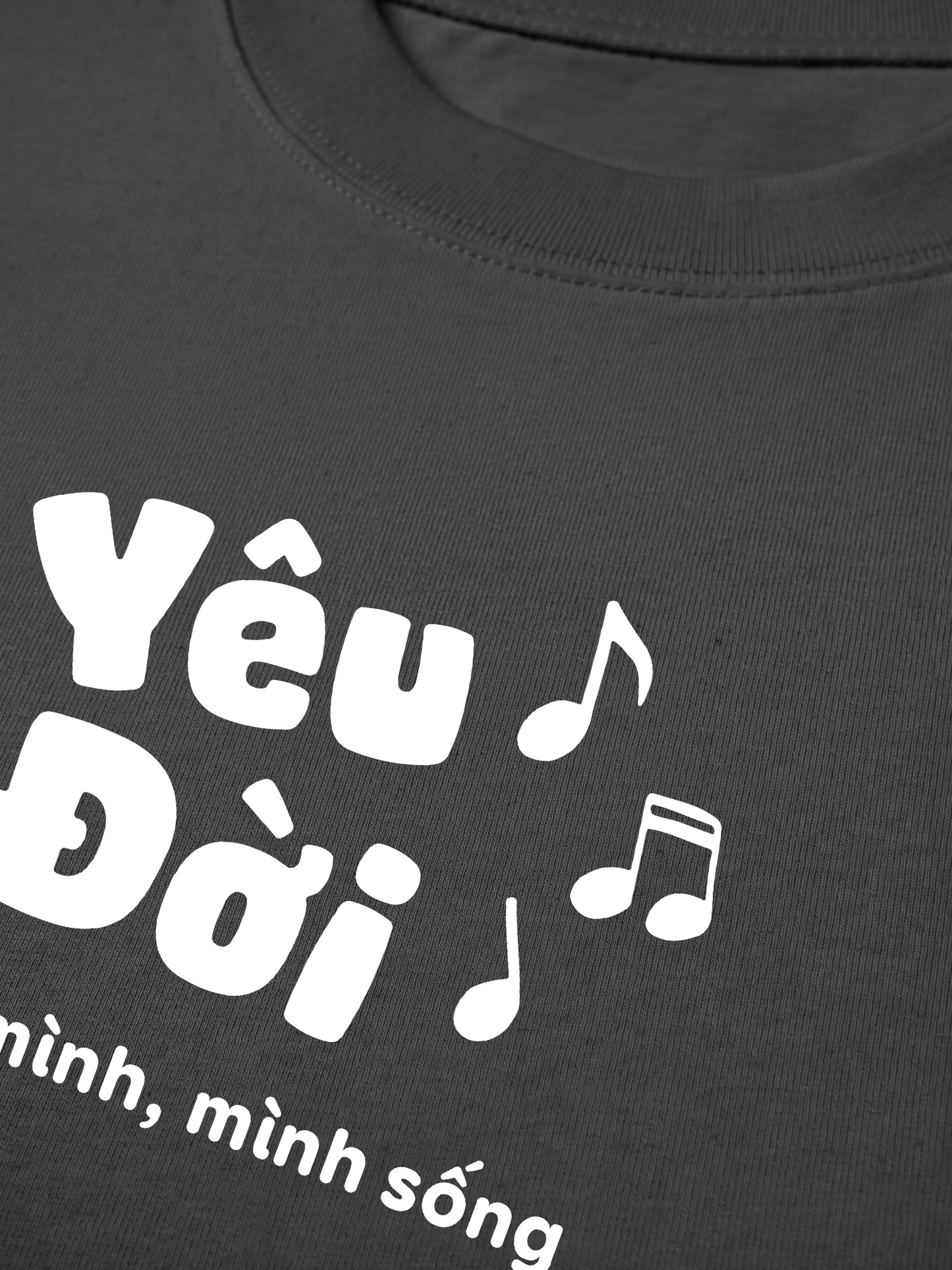 Áo Thun Relaxed Fit Yêu Đời