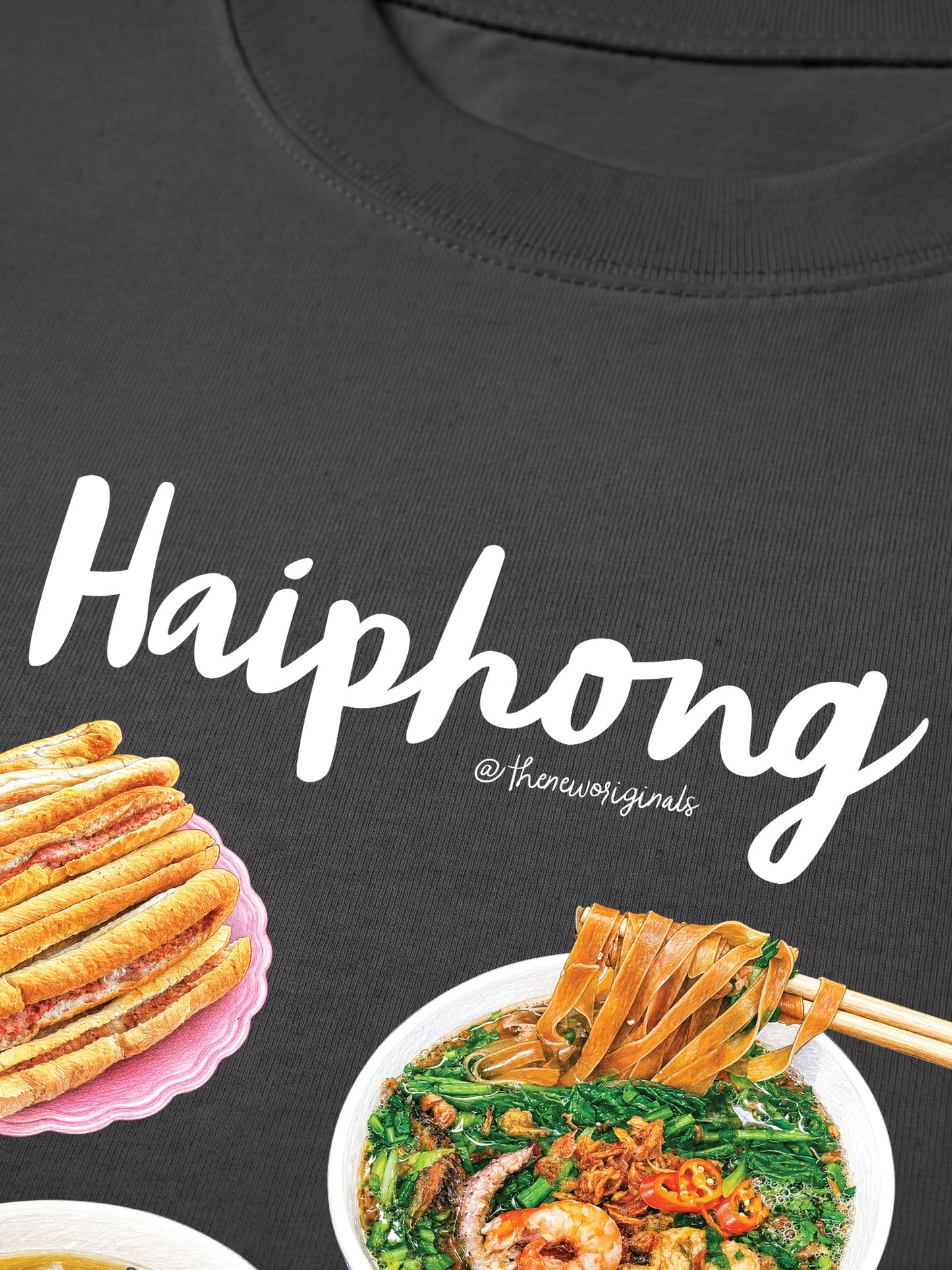 Áo Thun Relaxed Fit Hai Phong Food