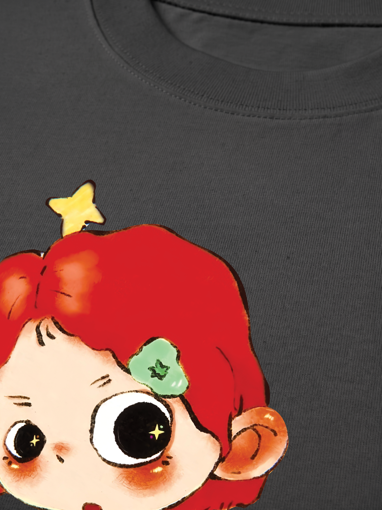 Áo Thun Relaxed Fit Red Hair Babae