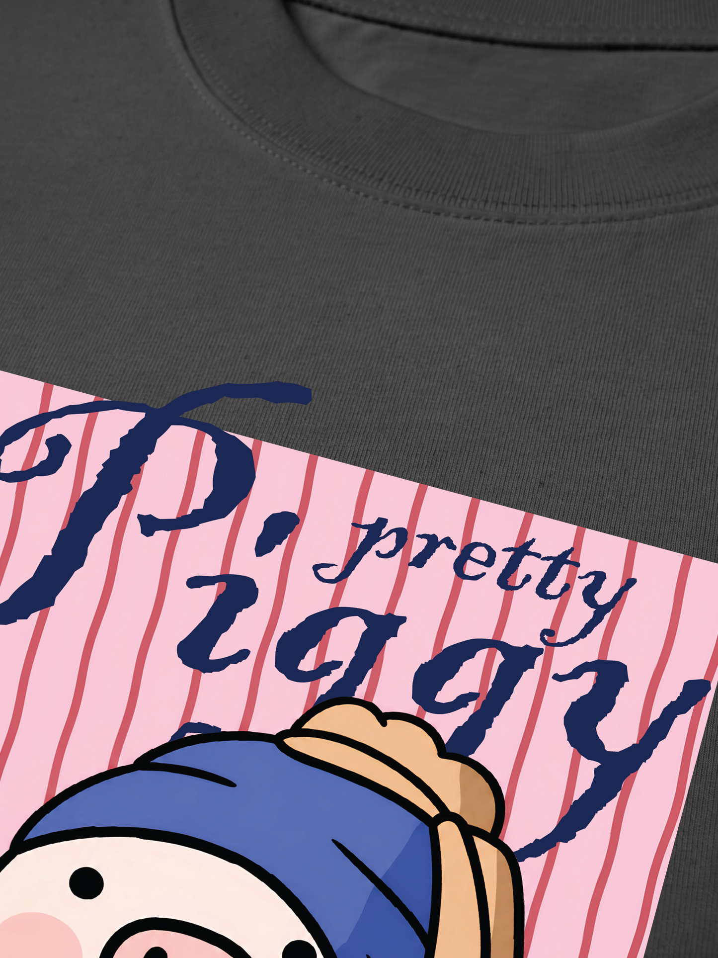 Áo Thun Relaxed Fit Pretty Piggy