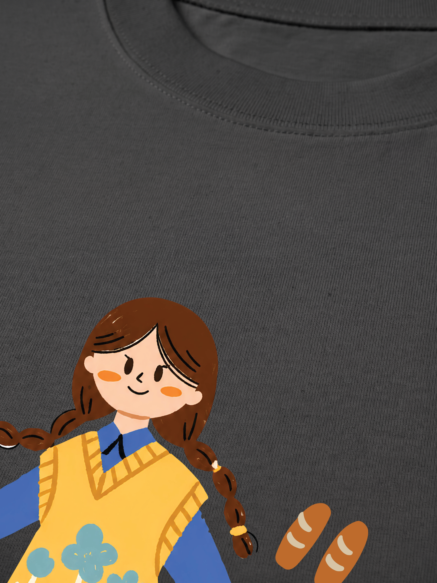 Áo Thun Relaxed Fit Bread Lover