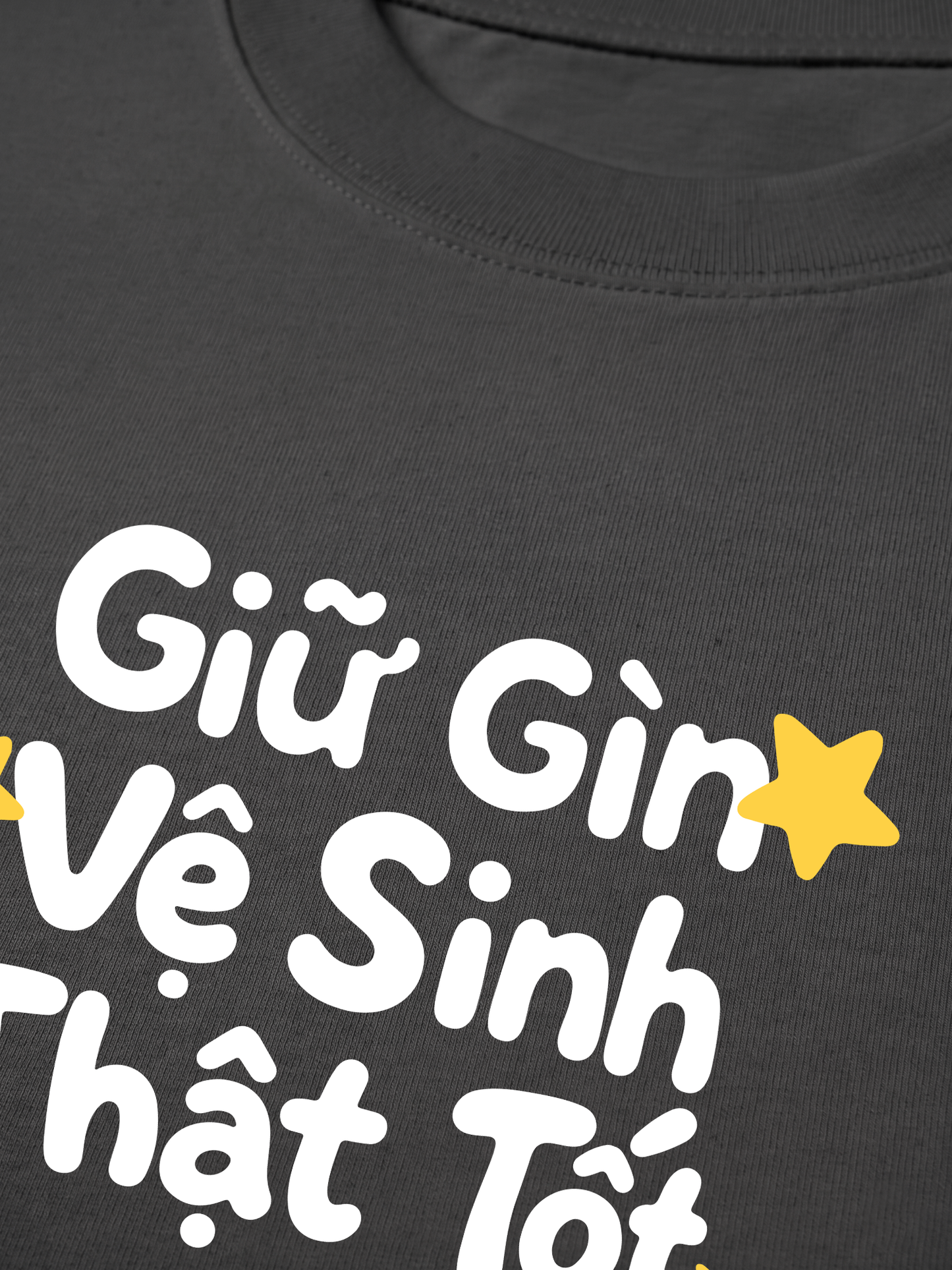 Áo Thun Relaxed Fit Giữ Gìn Vệ Sinh Thật Tốt