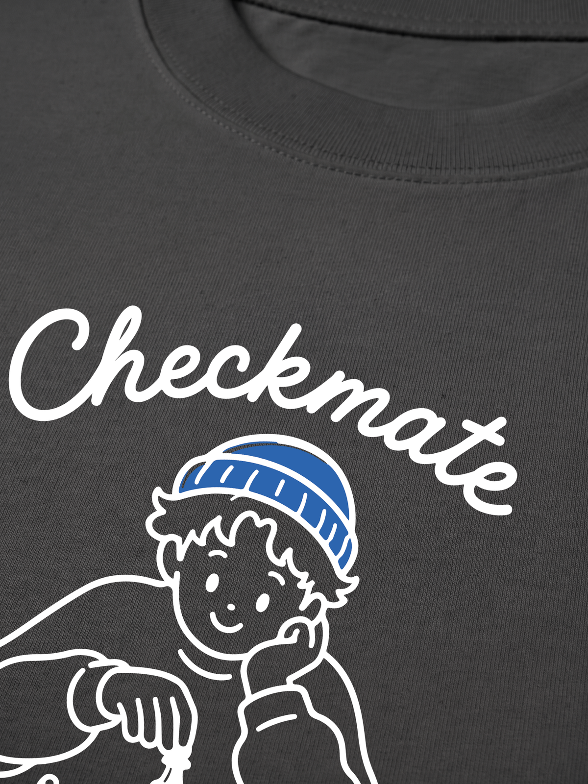 Áo Thun Relaxed Fit Checkmate