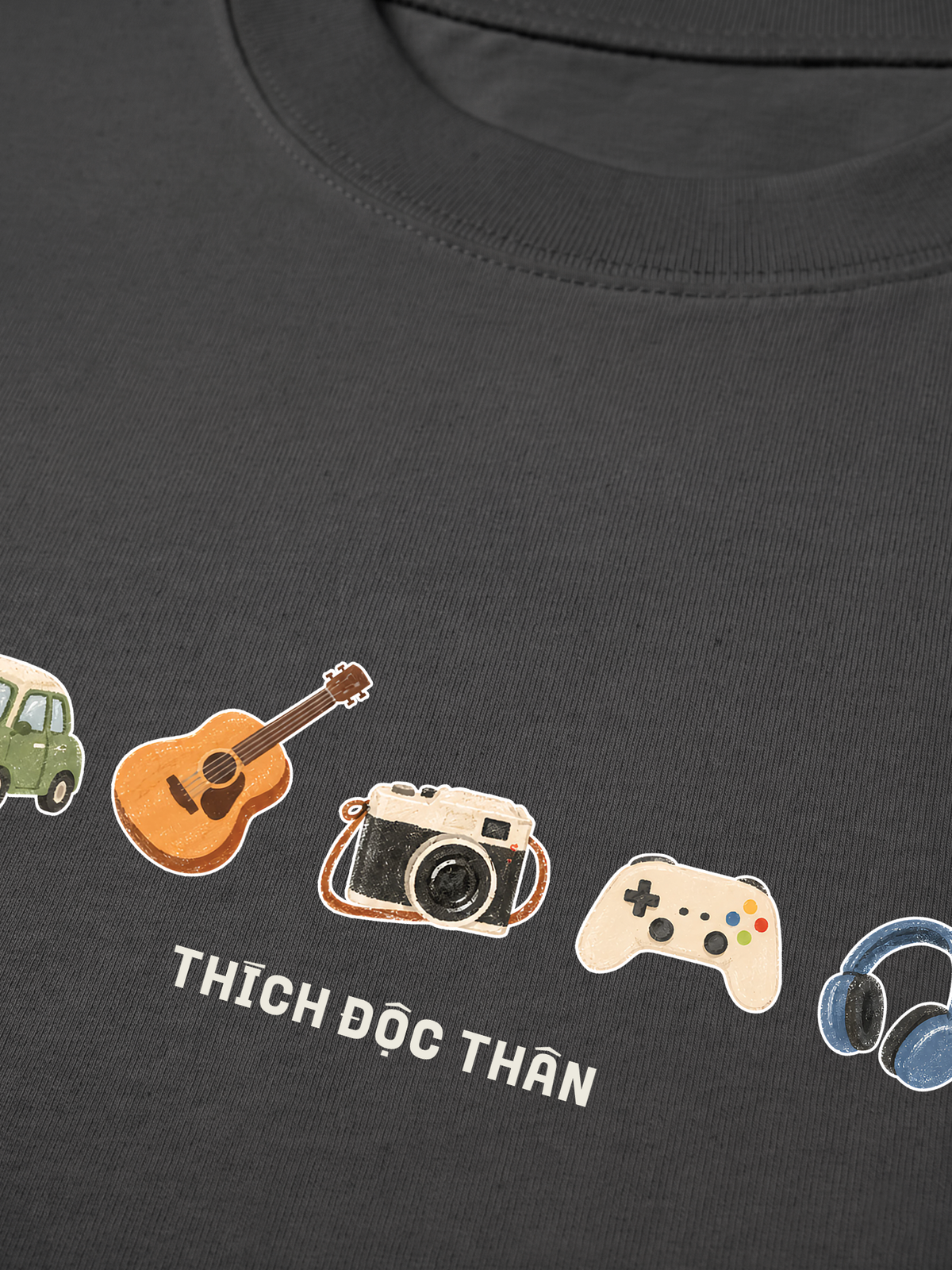 Áo Thun Relaxed Fit Thích Độc Thân 2