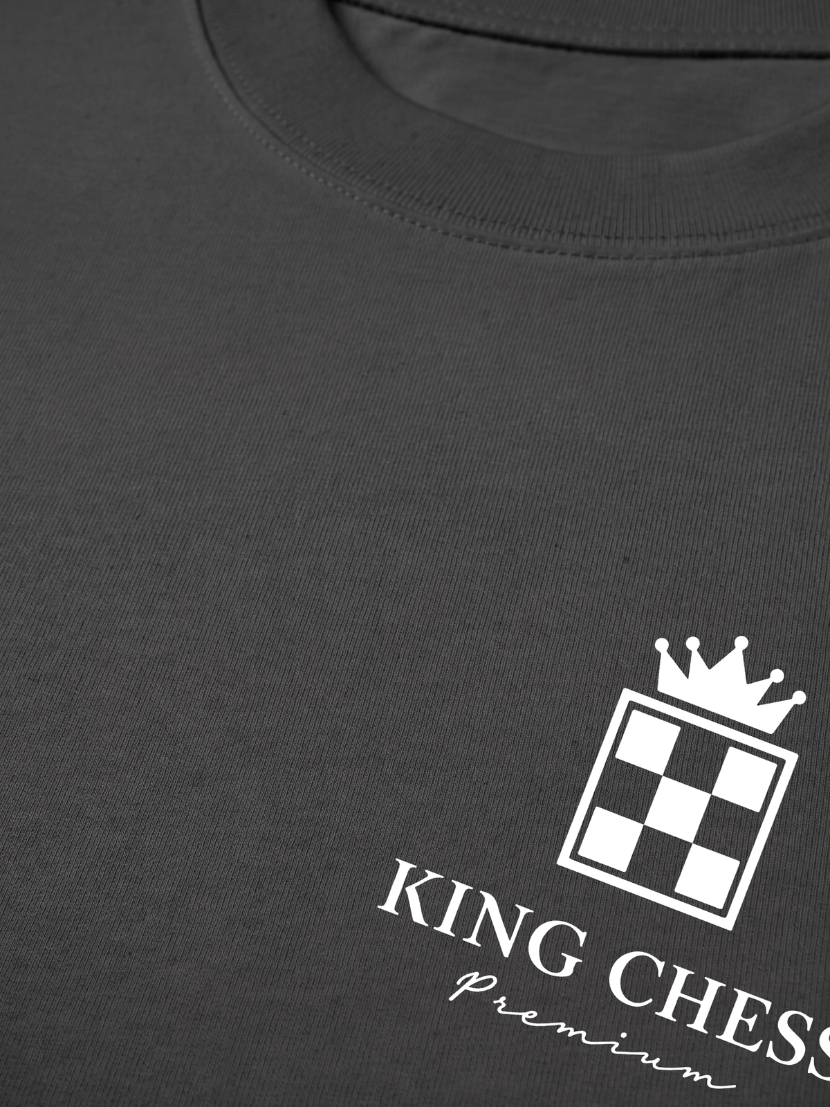 Áo Thun Relaxed Fit King Chess