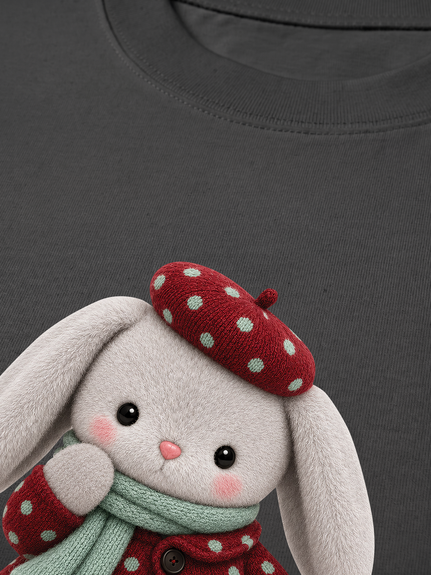 Áo Thun Relaxed Fit Cherry Bunny