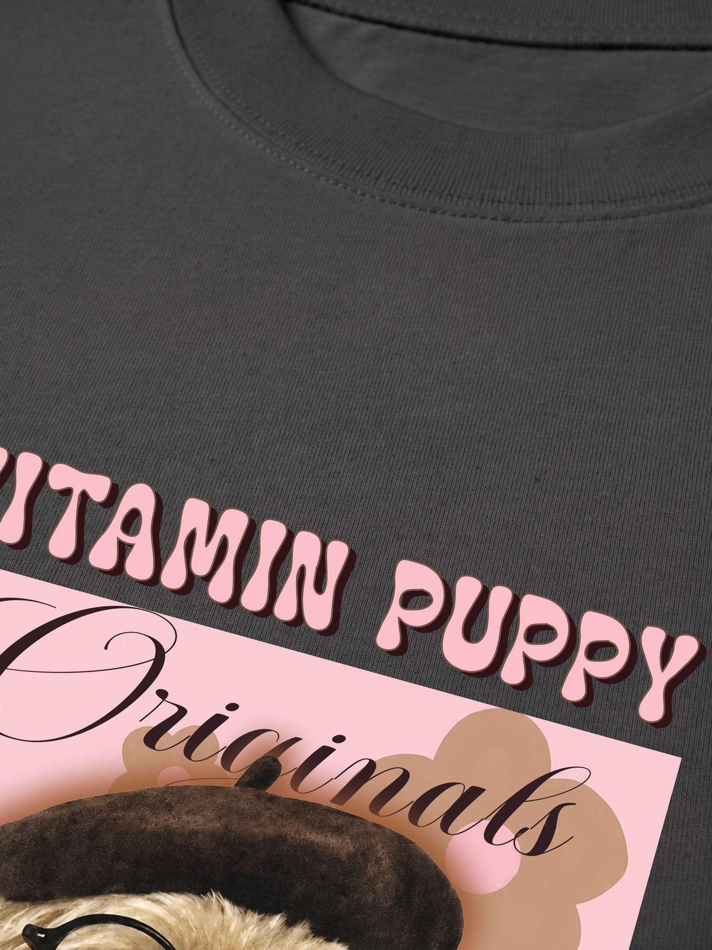 Áo Thun Relaxed Fit Vitamin Puppy
